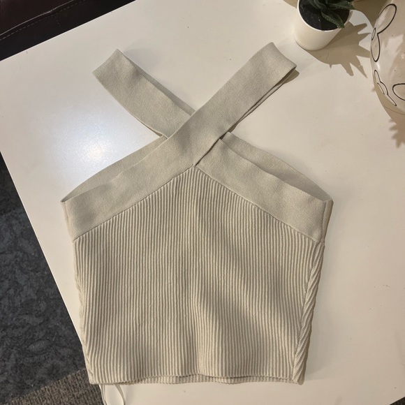Aritzia Babaton Cross Neck - Picture 1 of 3
